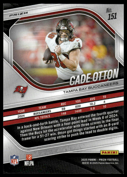 Cade Otton 2025 Panini Prizm #151 Pink