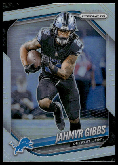 Jahmyr Gibbs 2025 Panini Prizm #74 Silver