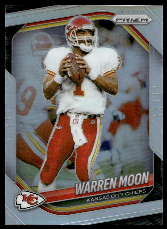 Warren Moon 2025 Panini Prizm #52 Green Flash