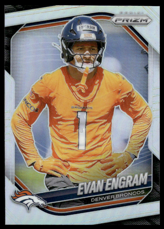 Evan Engram 2025 Panini Prizm #277 Purple Pulsar