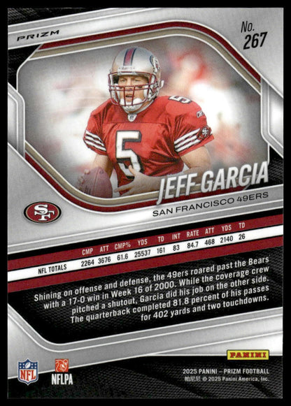 Jeff Garcia 2025 Panini Prizm #267 Silver
