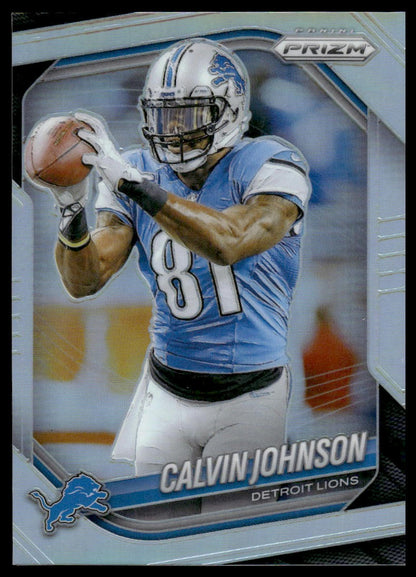Calvin Johnson 2025 Panini Prizm #111 Silver