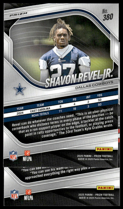 Josh Simmons 2025 Panini Prizm #337 Lazer