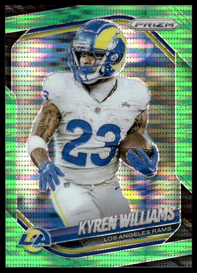 Kyren Williams 2025 Panini Prizm #138 Green Wave