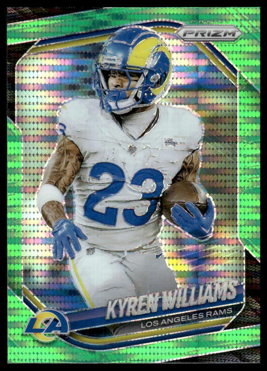 Kyren Williams 2025 Panini Prizm #138 Green Wave