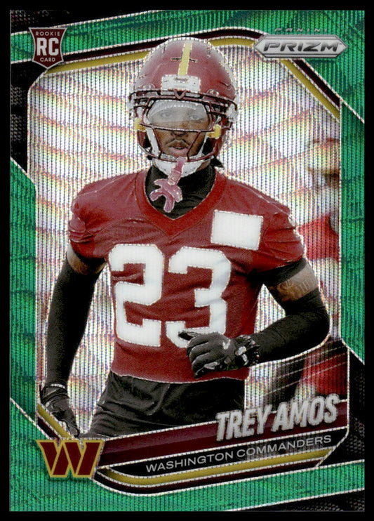 Trey Amos 2025 Panini Prizm #400 Pink