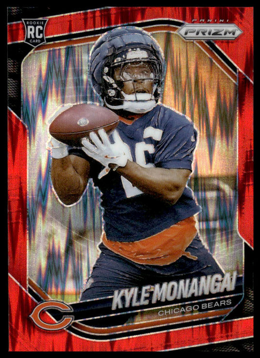 Kyle Monangai 2025 Panini Prizm #348 Red Flash
