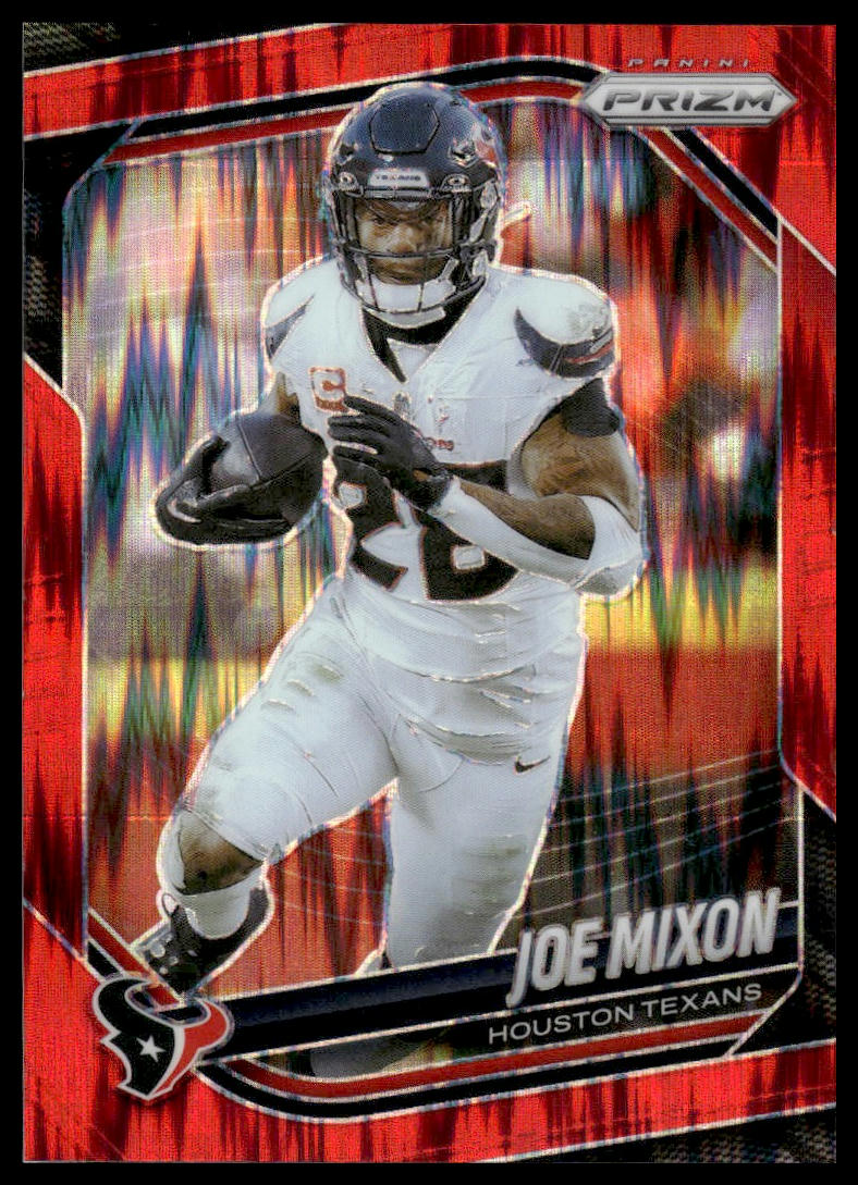 Joe Mixon 2025 Panini Prizm #109 Orange Wave