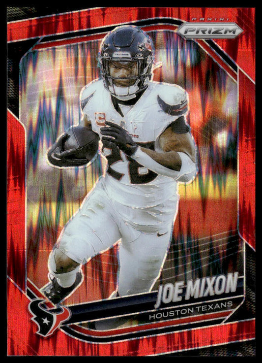 Joe Mixon 2025 Panini Prizm #109 Orange Wave