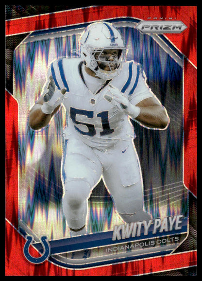 Kwity Paye 2025 Panini Prizm #286 Silver