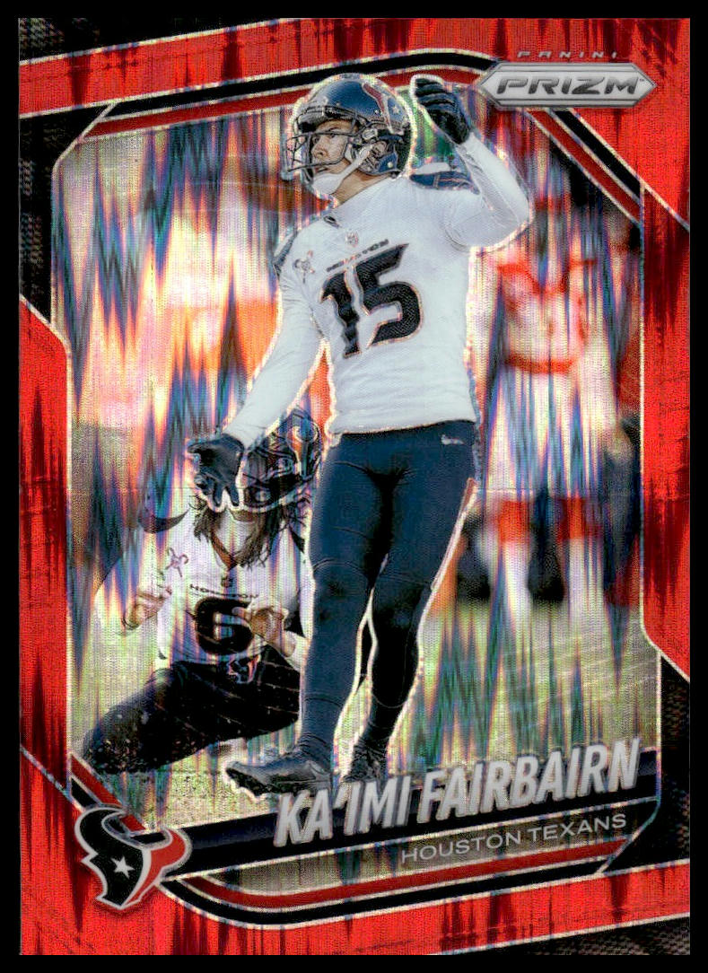 Ka'imi Fairbairn 2025 Panini Prizm #148 Neon Green Pulsar