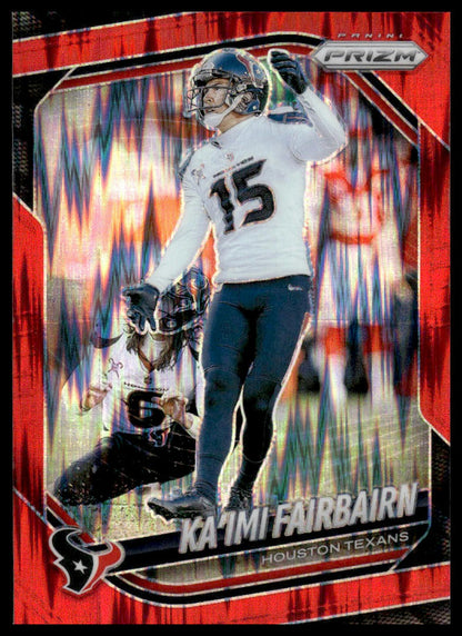 Ka'imi Fairbairn 2025 Panini Prizm #148 Neon Green Pulsar