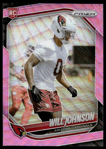 Will Johnson 2025 Panini Prizm #370 Silver
