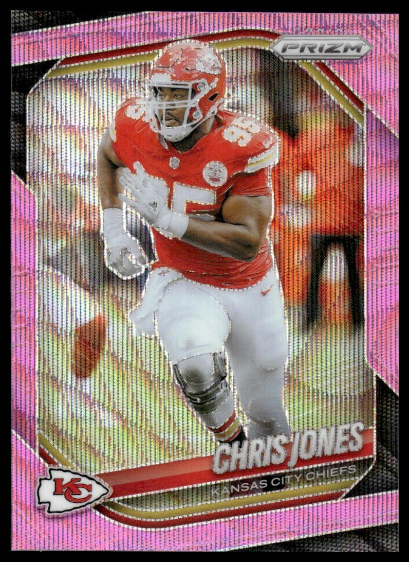 Chris Jones 2025 Panini Prizm #113 Silver