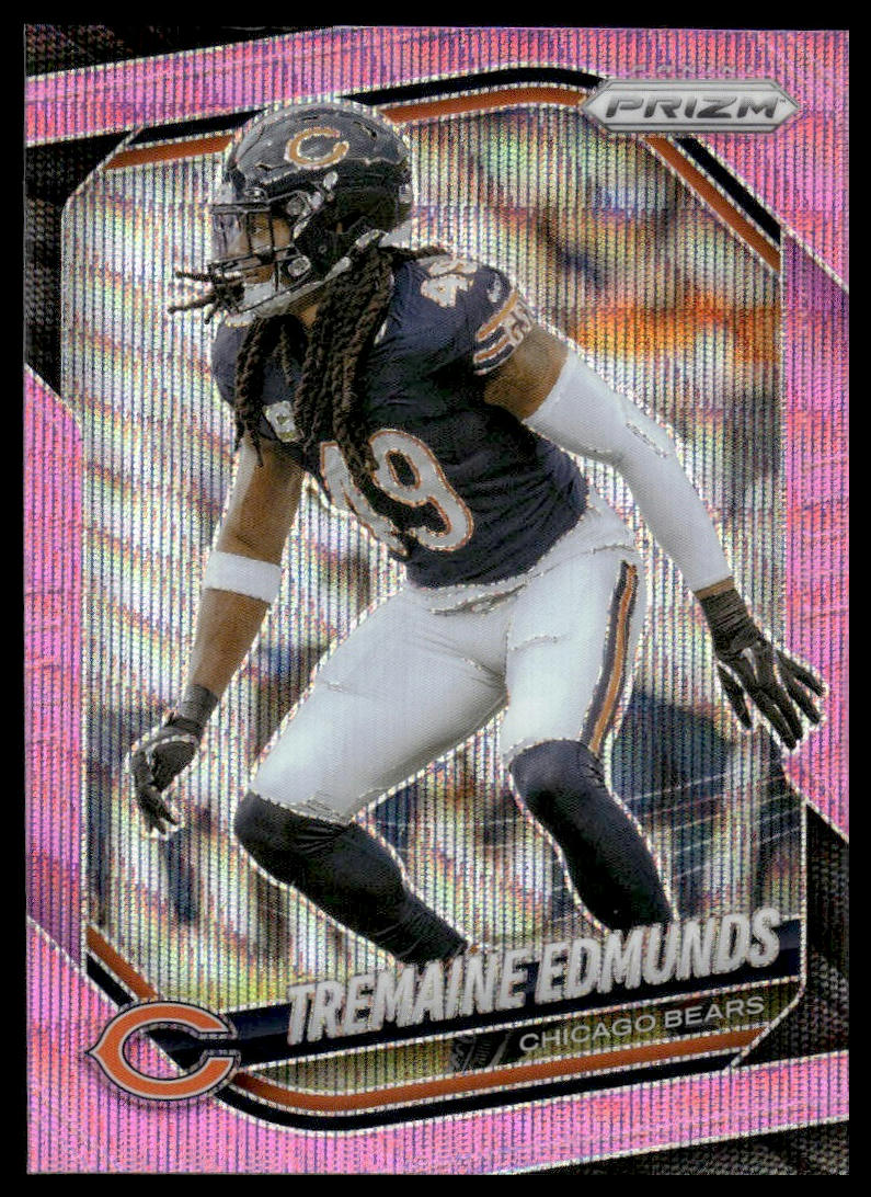 Tremaine Edmunds 2025 Panini Prizm #245 Red White and Blue
