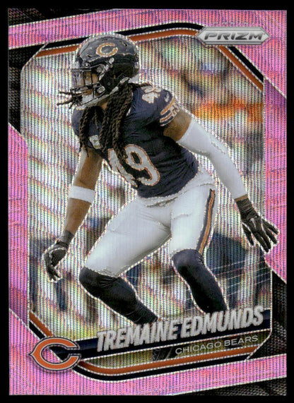Tremaine Edmunds 2025 Panini Prizm #245 Red White and Blue