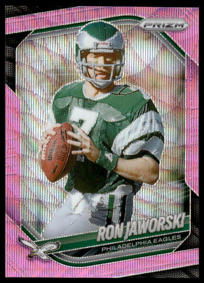 Ron Jaworski 2025 Panini Prizm #207 Pink Wave