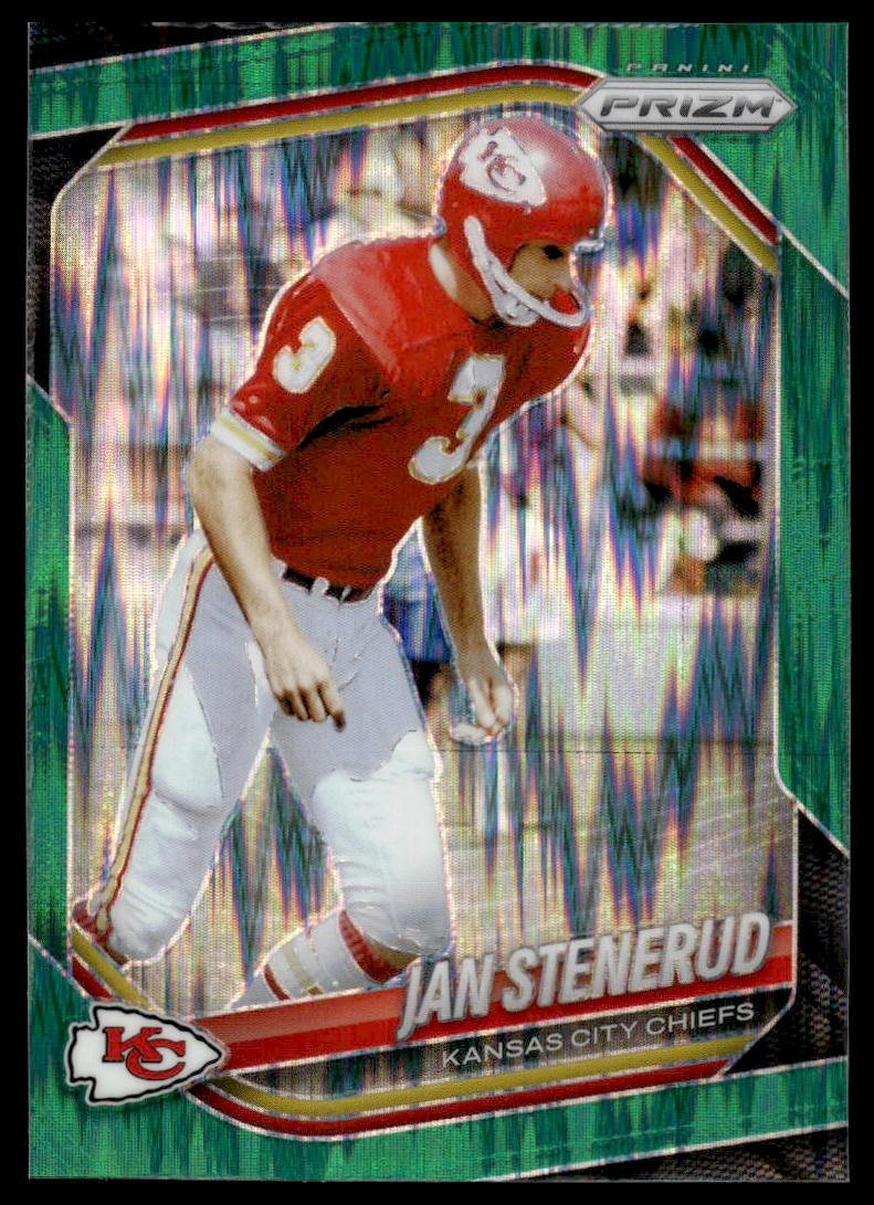 Jan Stenerud 2025 Panini Prizm #204 Red White and Blue