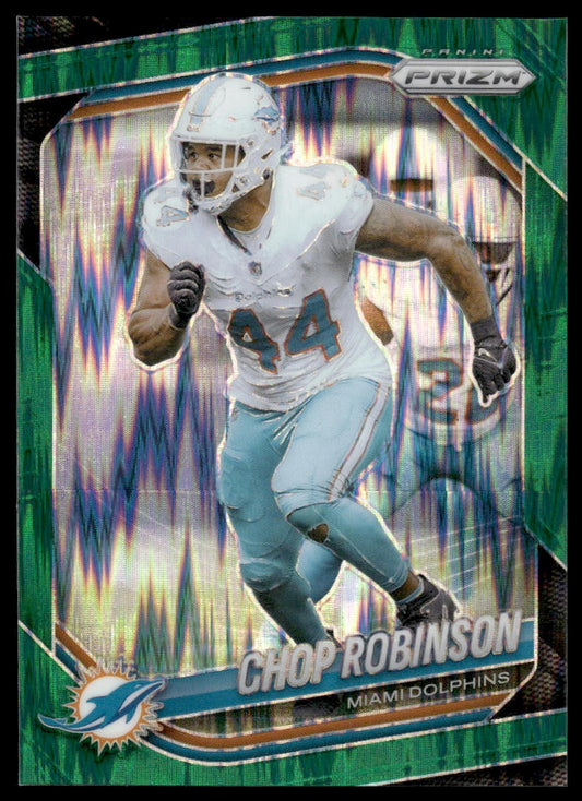 Chop Robinson 2025 Panini Prizm #20 Red White and Blue