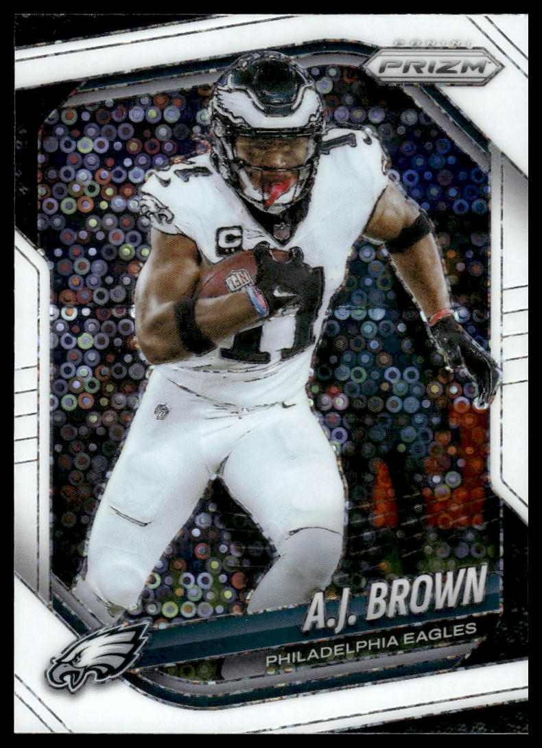 A.J. Brown 2025 Panini Prizm #253 White Disco