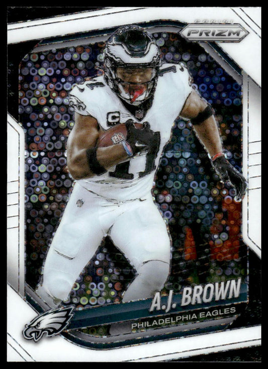 A.J. Brown 2025 Panini Prizm #253 White Disco