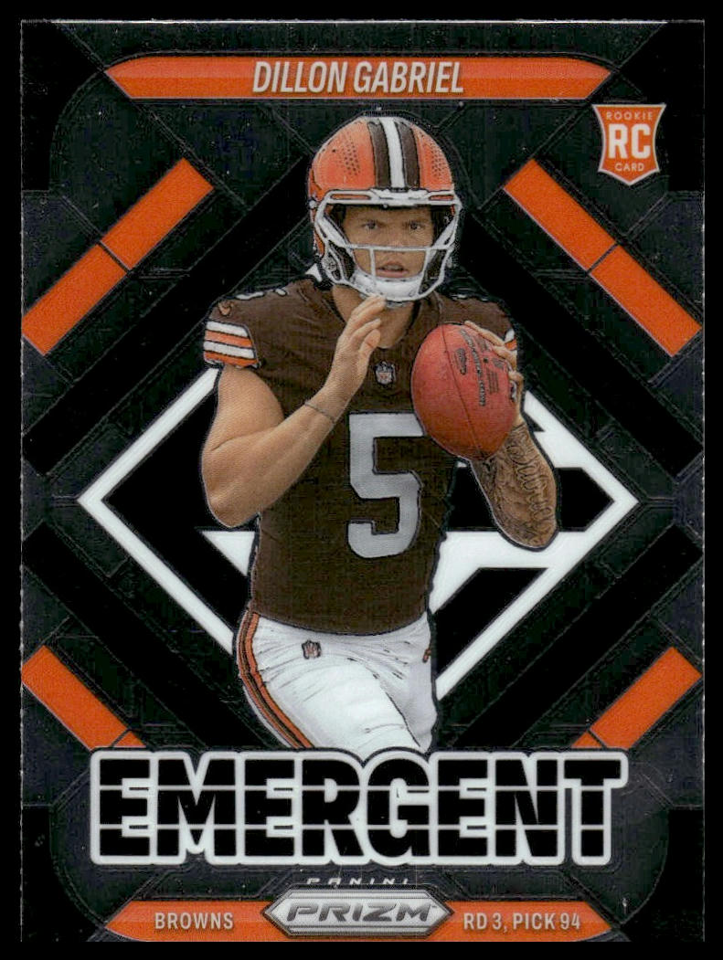Dillon Gabriel 2025 Panini Prizm #18 Emergent