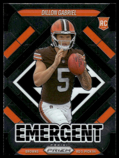 Dillon Gabriel 2025 Panini Prizm #18 Emergent