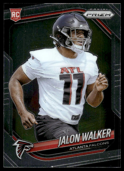 Jalon Walker 2025 Panini Prizm #398 Silver