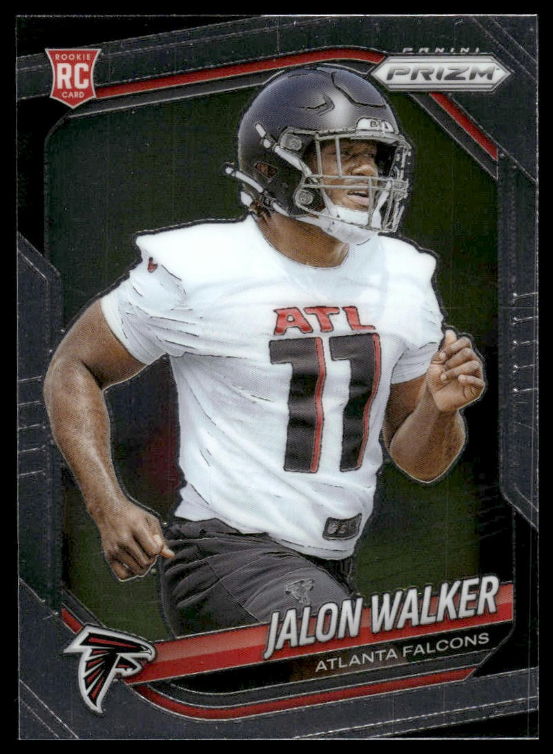 Jalon Walker 2025 Panini Prizm #398 Silver