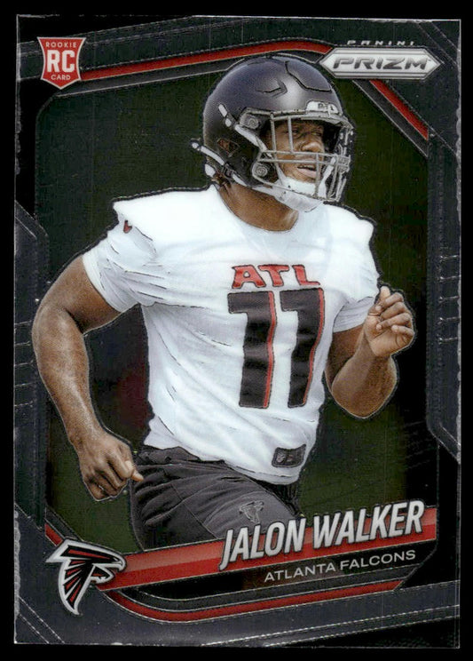 Jalon Walker 2025 Panini Prizm #398 Silver