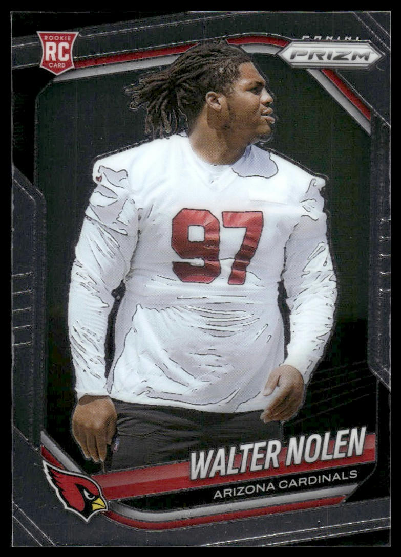 Walter Nolen 2025 Panini Prizm #318 Blue Shimmer