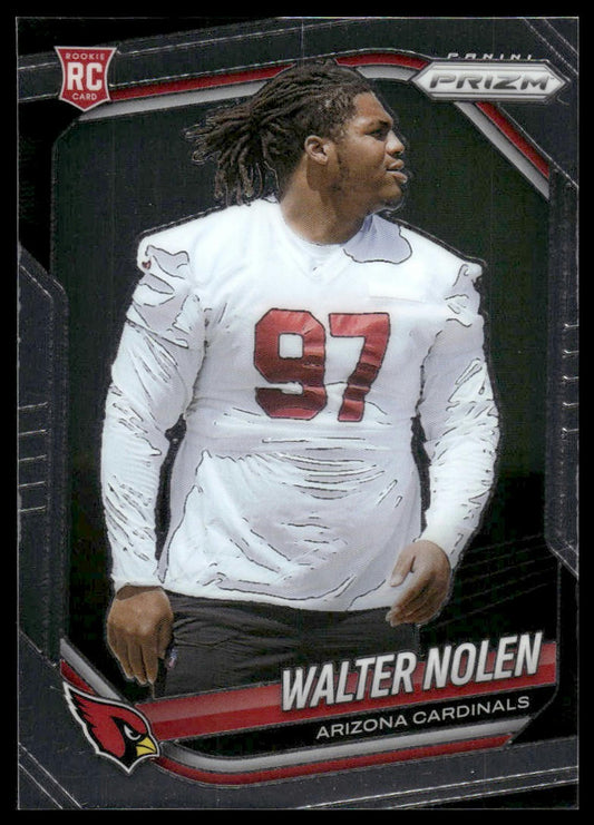 Walter Nolen 2025 Panini Prizm #318 Blue Shimmer