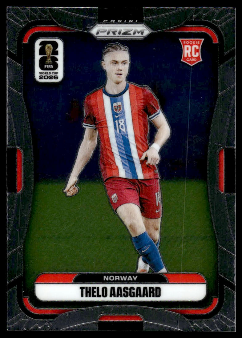 2026 Panini Prizm FIFA World Cup #331 Thelo Aasgaard Silver Prizm