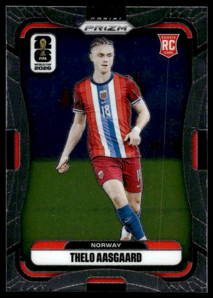 2026 Panini Prizm FIFA World Cup #331 Thelo Aasgaard Silver Prizm