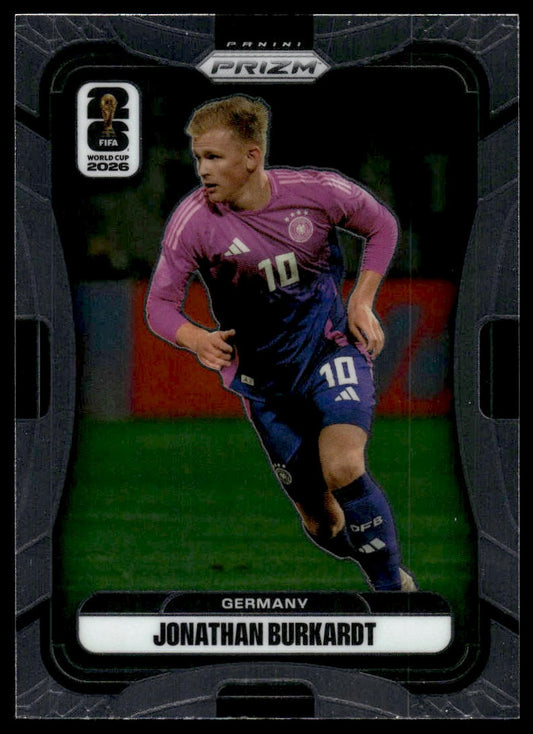 2026 Panini Prizm FIFA World Cup #62 Jonathan Burkardt Silver Prizm