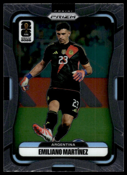 2026 Panini Prizm FIFA World Cup #2 Emiliano Martínez Silver Prizm