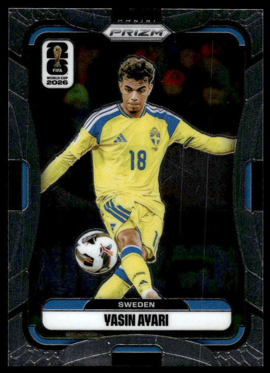 2026 Panini Prizm FIFA World Cup #498 Yasin Ayari Silver Prizm