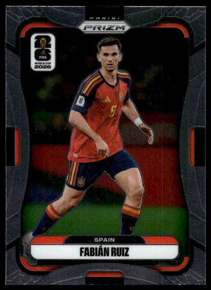 2026 Panini Prizm FIFA World Cup #77 Fabián Ruiz Silver Prizm