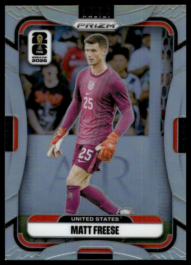2026 Panini Prizm FIFA World Cup #439 Matt Freese Silver Prizm