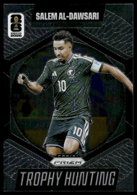 2026 Panini Prizm FIFA World Cup #18 Salem Al-Dawsari Trophy Hunting