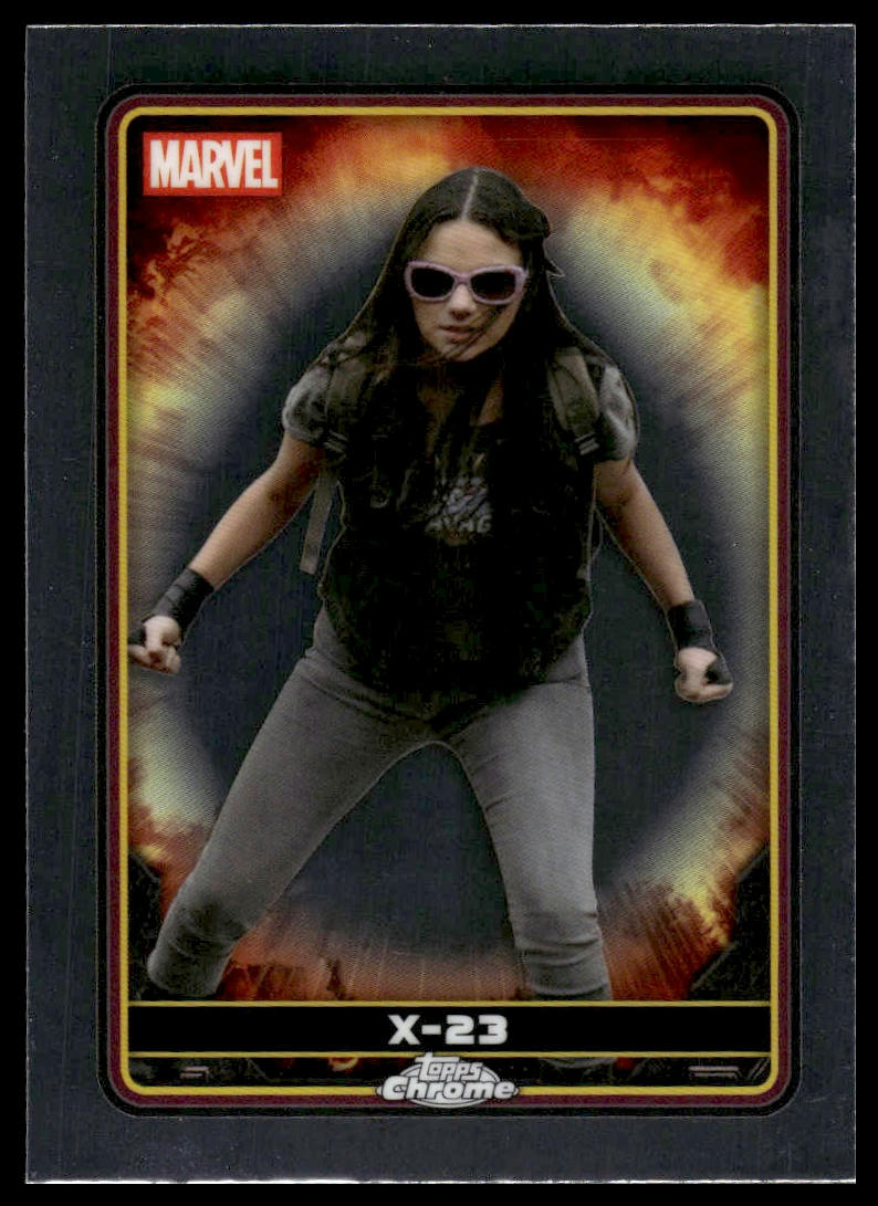 2025 Topps Chrome Deadpool #42 X-23