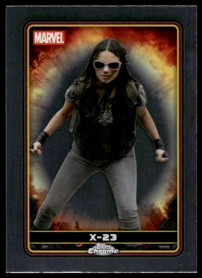 2025 Topps Chrome Deadpool #42 X-23