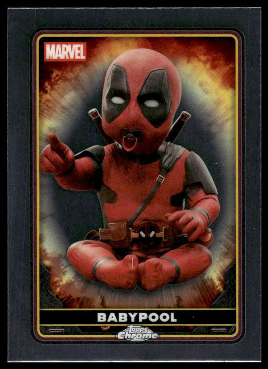 2025 Topps Chrome Deadpool #39 Babypool