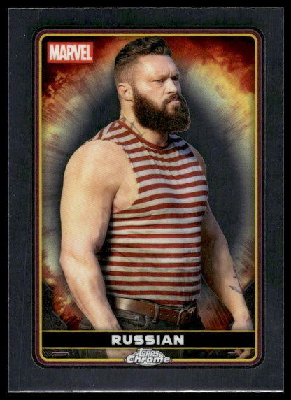 2025 Topps Chrome Deadpool #34 Russian