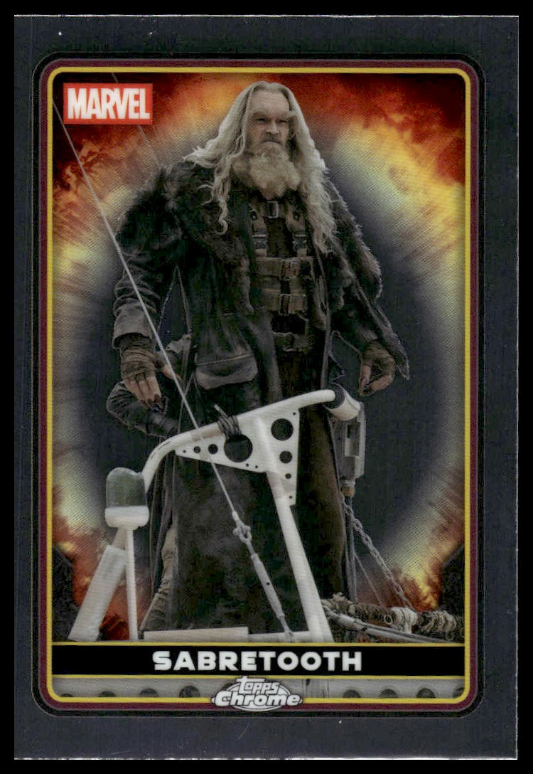 2025 Topps Chrome Deadpool #41 Sabretooth