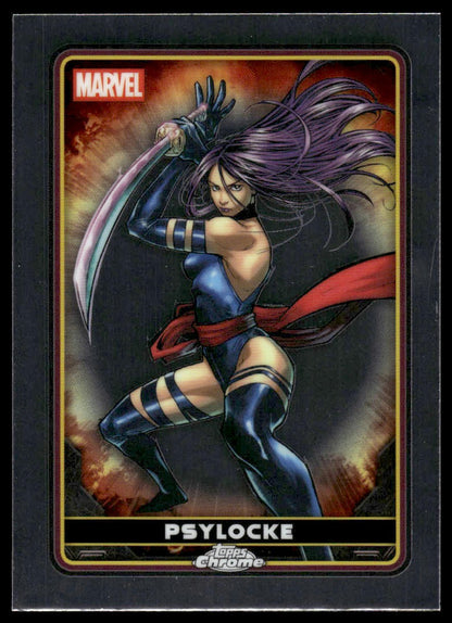 2025 Topps Chrome Deadpool #8 Psylocke