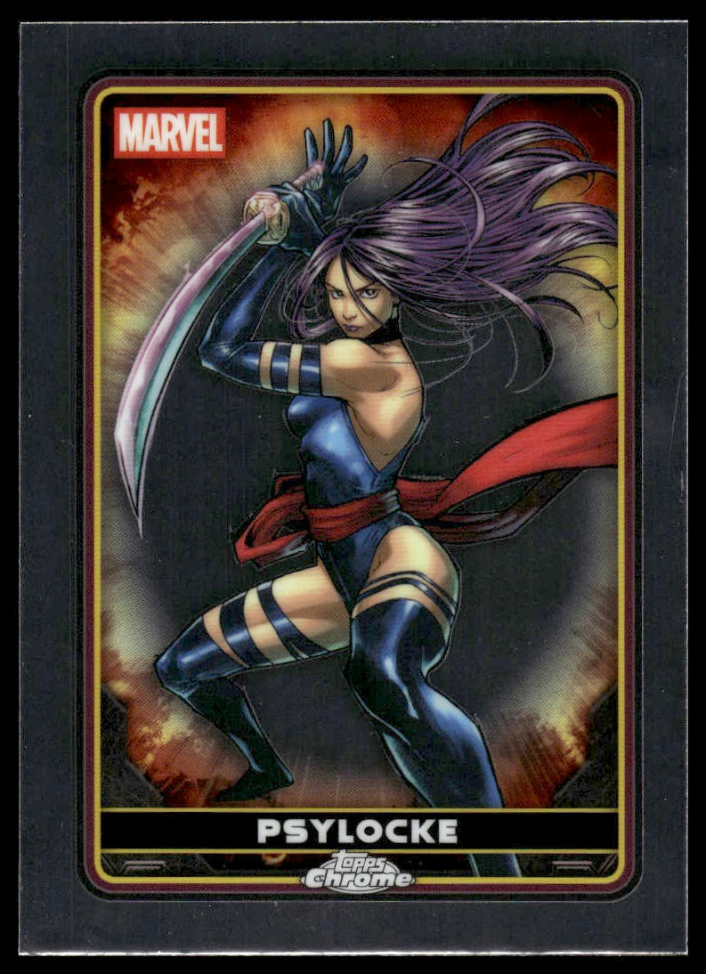 2025 Topps Chrome Deadpool #8 Psylocke