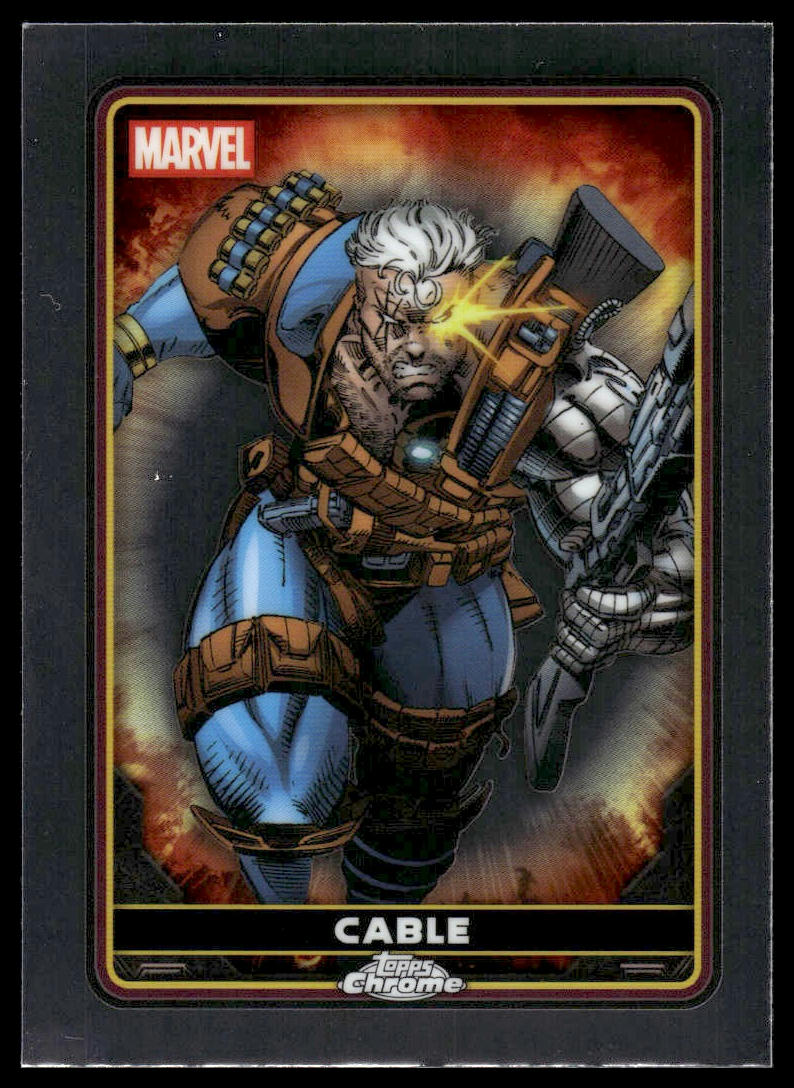 2025 Topps Chrome Deadpool #3 Cable