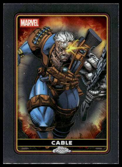 2025 Topps Chrome Deadpool #3 Cable