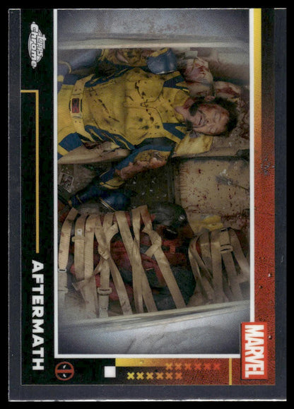 2025 Topps Chrome Deadpool #76 Aftermath